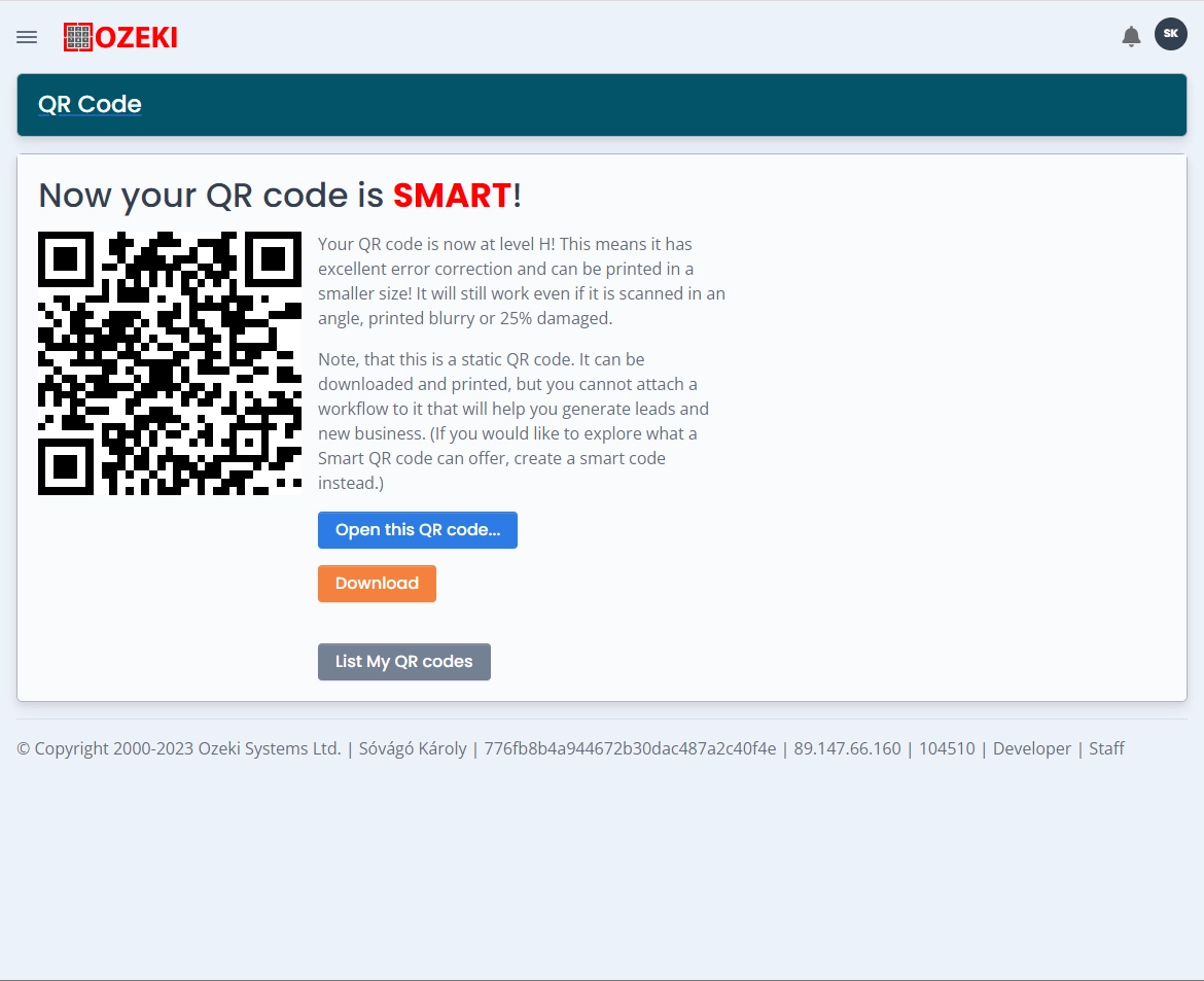 save youtube qrcode